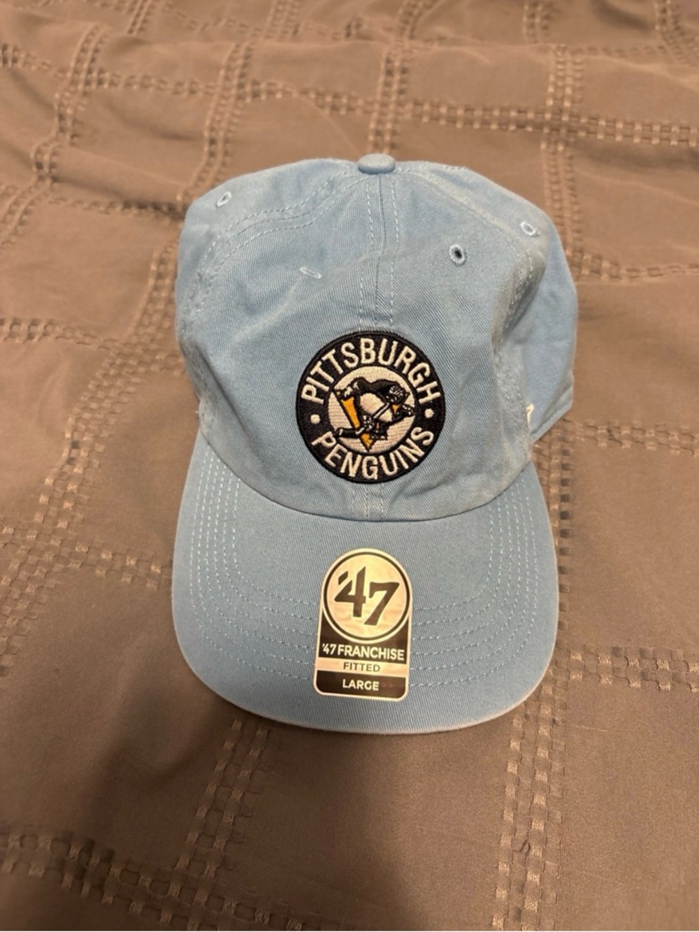 47 Pittsburgh Penguins Light Blue Baseball Cap